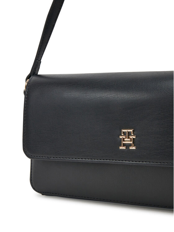 Tommy Hilfiger Tommy Hilfiger Сумка Th Distinct Conv Crossover AW0AW17219 Чорний