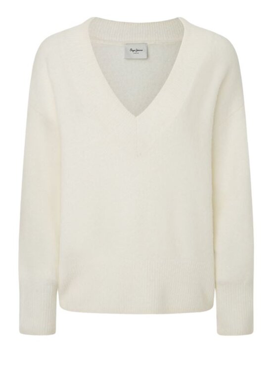 Sweter Pepe Jeans, Rozmiar XS, Biały, PJ sweter PL702190 808 biały