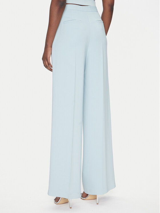 PINKO PINKO Spodnie materiałowe Pergamino 100331 A20Q Błękitny Regular Fit