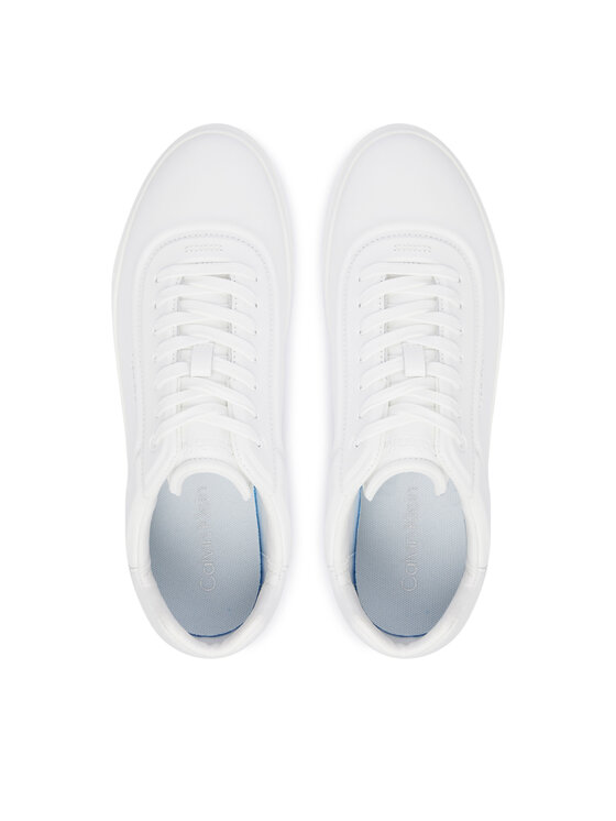 Calvin Klein Calvin Klein Αθλητικά Basket Cups Oxf Lup Hf Lth YM0YM01452 Λευκό