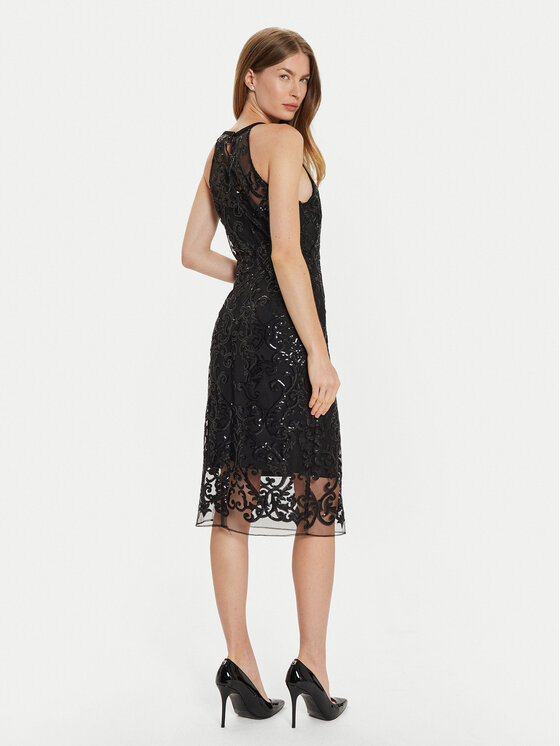 Joseph Ribkoff Joseph Ribkoff Коктейльна сукня 243715 Чорний Slim Fit