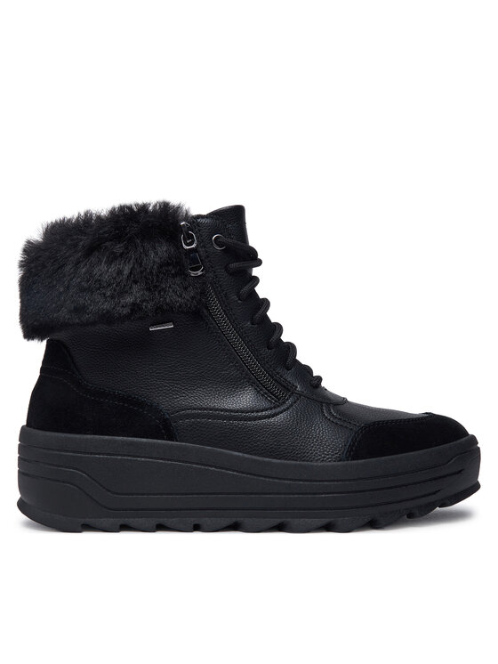 Botine Geox D46WNB 0FE22 C9999 Negru
