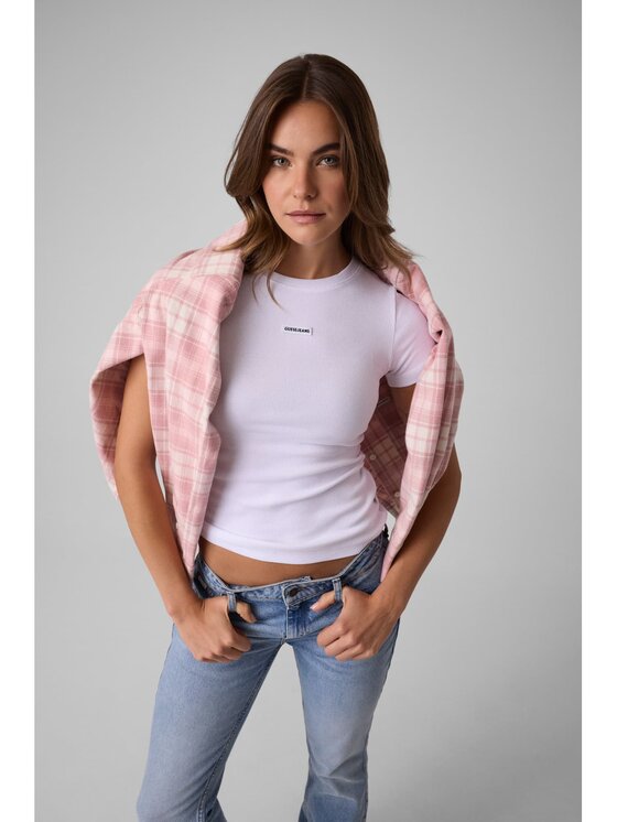 Guess Guess Top 184158 Bílá Classic Fit