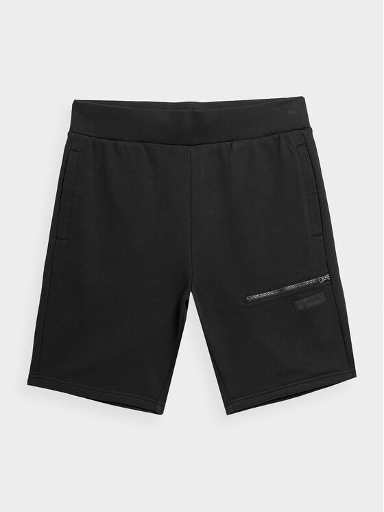 4F 4F Szorty sportowe 4FSS23TSHOM057 Czarny Regular Fit