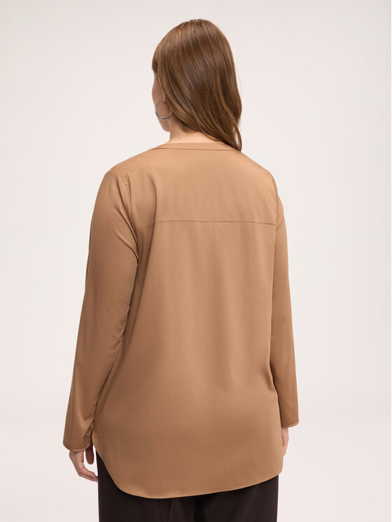 Fiorella Rubino Fiorella Rubino Blusa 2152T002539N006 Marrone Regular Fit