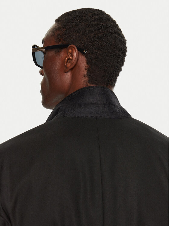 AMI PARIS AMI PARIS Sacou HBV008.WV0044 Negru Regular Fit