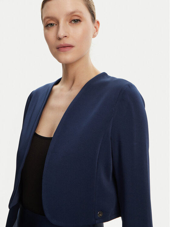 Rinascimento Rinascimento Bolerojäckchen CFC0122953003 Dunkelblau Regular Fit