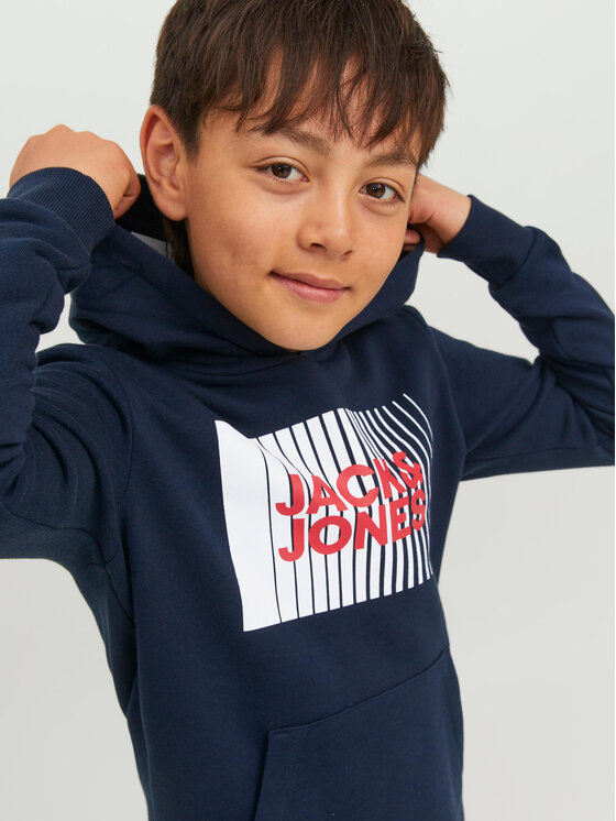 Jack&Jones Junior Jack&Jones Junior Majica dugih rukava 12237459 Tamnoplava Regular Fit