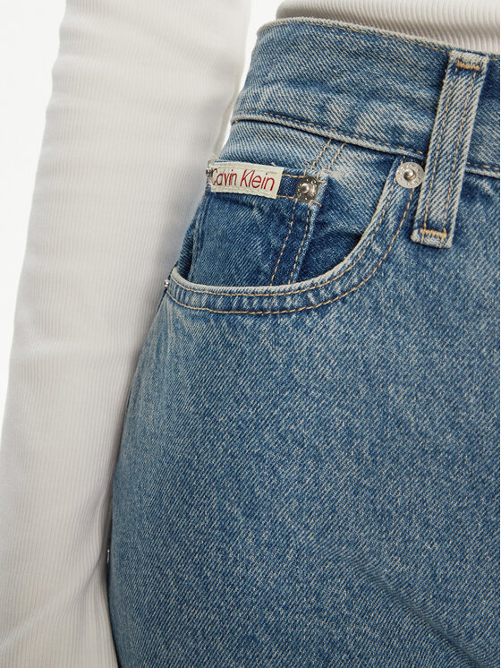Calvin Klein Jeans Calvin Klein Jeans Džínsy Barrel J20J225005 Modrá Loose Fit