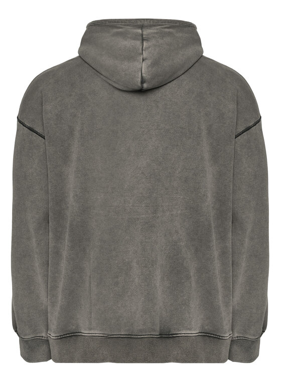 adidas adidas Pulóver Premium Essentials Retro JD0245 Szürke Loose Fit