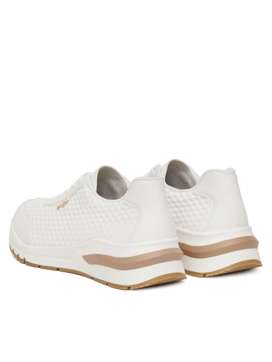 Rieker Rieker Sneakersy M6608-80 Biały