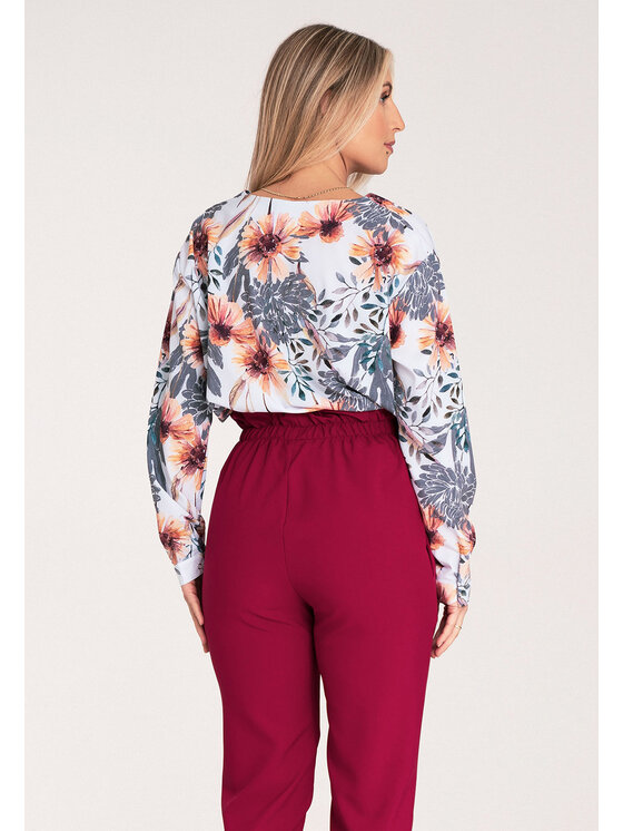 FIGL FIGL Koszula M1070 Kolorowy Regular Fit