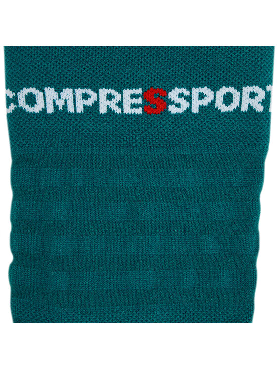 Compressport Compressport Klasické ponožky Unisex Pro Racing Socks V4.0 Ultralight Run High XU00050B Zelená