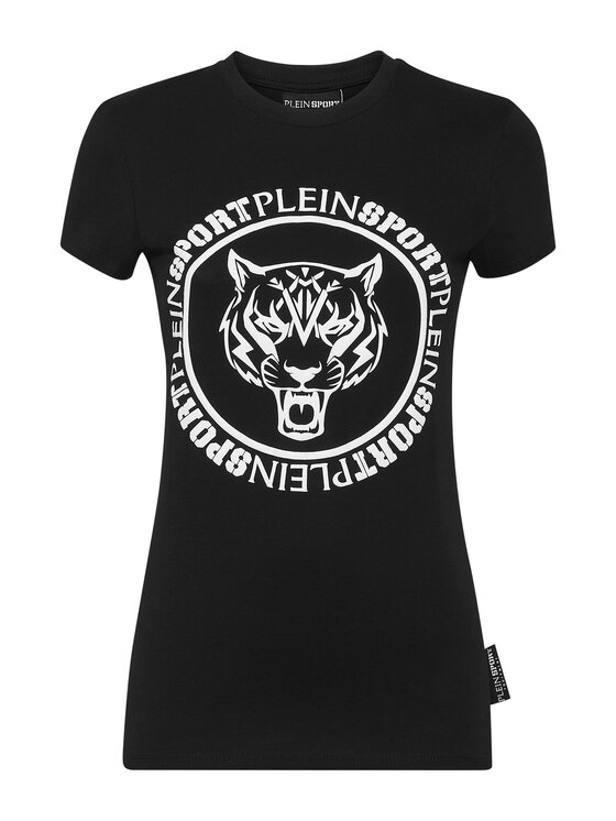 Plein Sport Plein Sport T-shirt 14221 Nero Skin Tight Fit