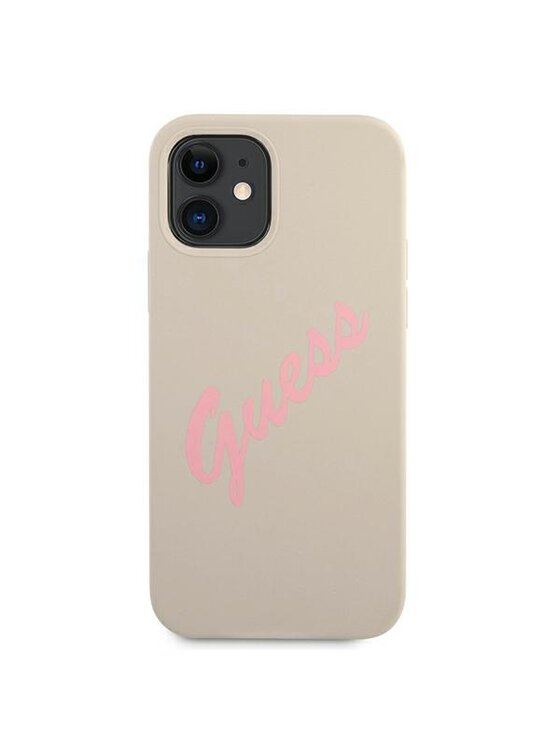 Guess Guess Etui na telefon iPhone 12 Mini Szary