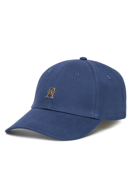 Tommy Hilfiger Tommy Hilfiger Kšiltovka Elevated Chic AW0AW17631 Tmavomodrá