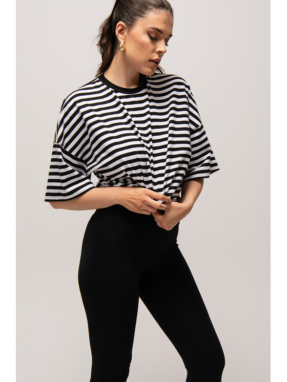 Nudyess Nudyess Leggings bawełniane Billy Nero Fitted Fit
