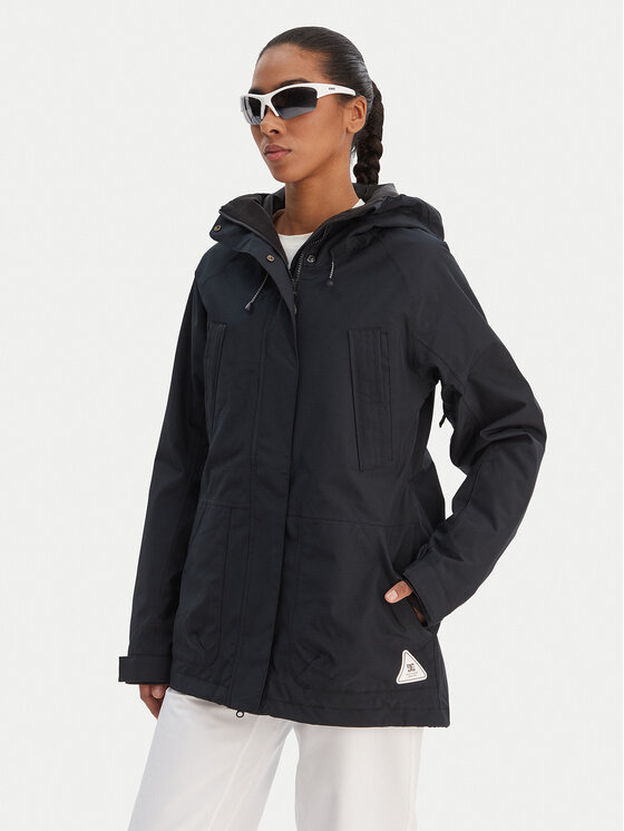 DC Shoes Kurtka snowboardowa Paramount ADJTJ03049 Czarny Regular Fit