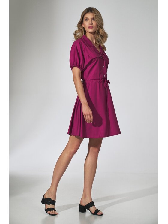 FIGL FIGLFIGL Vestito M739 Rosa Regular Fit