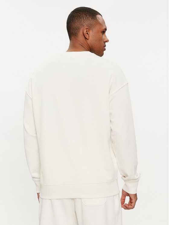 United Colors Of Benetton United Colors Of Benetton Felpa 3J68U1009 Écru Regular Fit