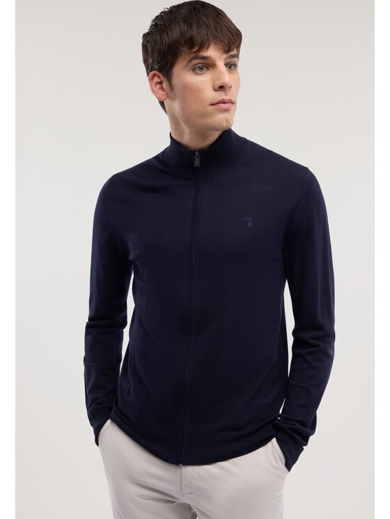 Trussardi Trussardi Cardigan M0188000085N034 Blu Regular Fit