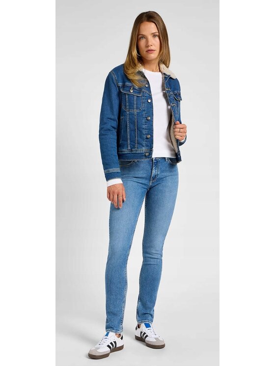 Lee Lee Jeansy Elly Niebieski Slim Fit