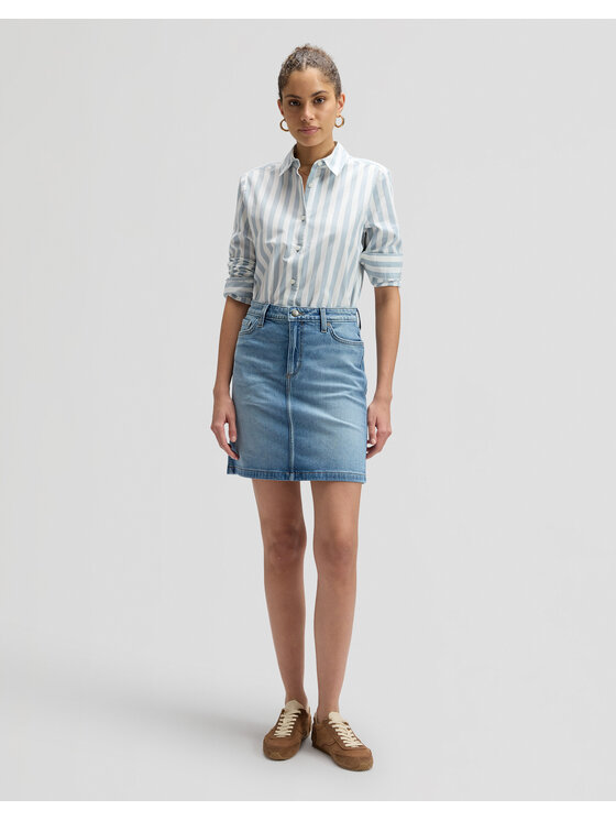 Lee Lee Koszula POCKETLESS SHIRT Biały Regular Fit