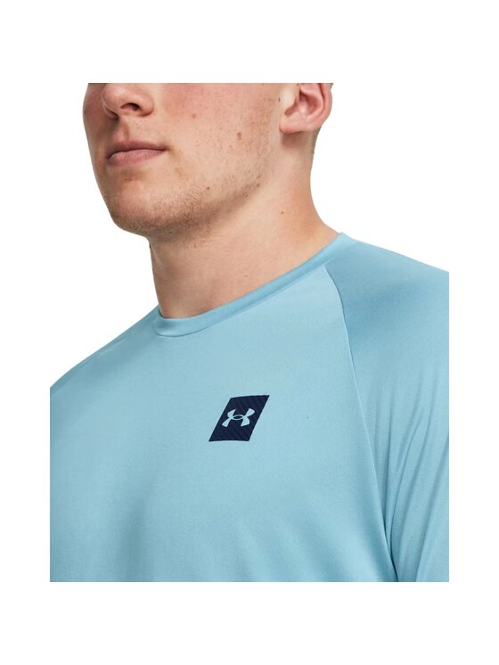 Under Armour Under Armour Longsleeve 1379782-490 Niebieski Regular Fit