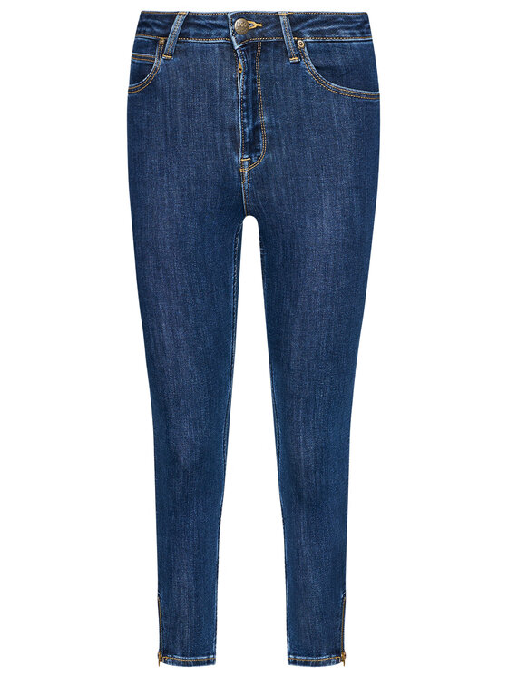 Lee Lee Jeansy Scarlett High L31BMOBJ 112107036 Granatowy Skinny Fit