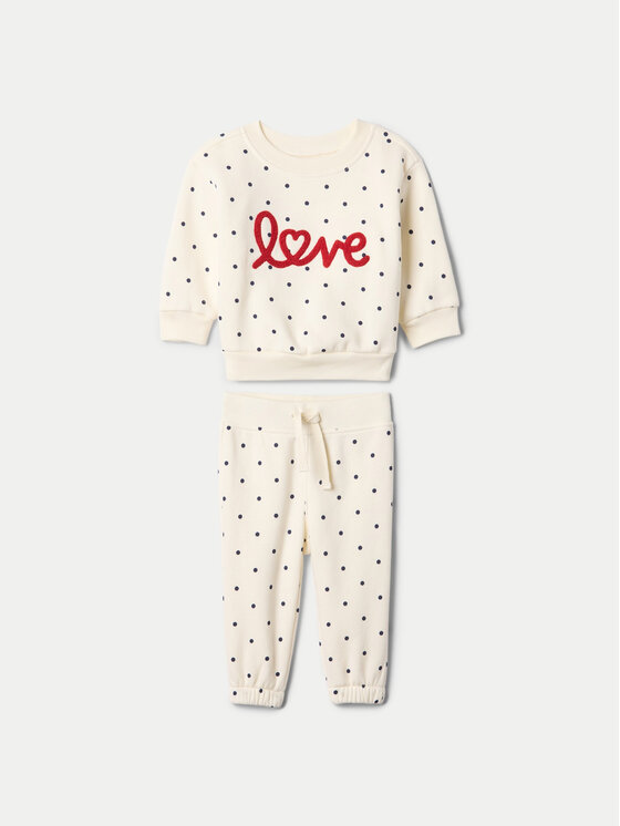 Gap Gap Спортивний костюм 608886-00 Бежевий Regular Fit