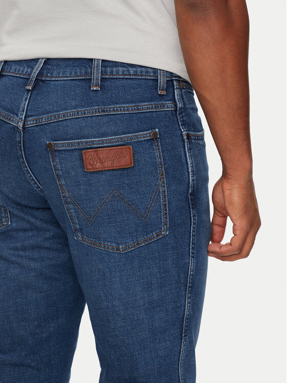Wrangler Wrangler Teksad River 112356835 Sinine Tapered Fit