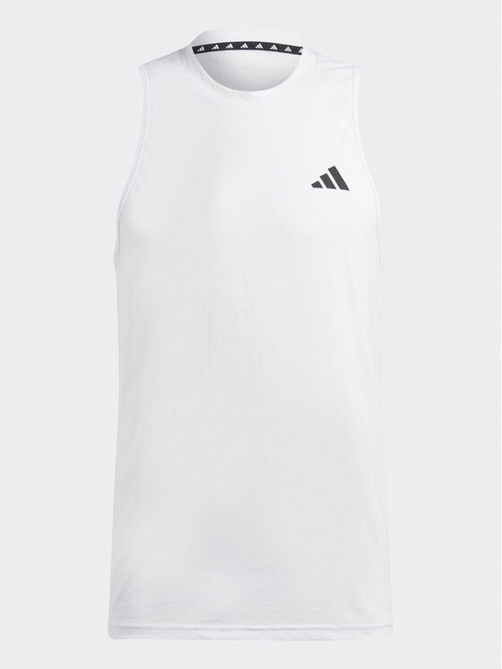 adidas adidas Tank top Train Essentials Feelready Training Tank Top IC6947 Biały Slim Fit