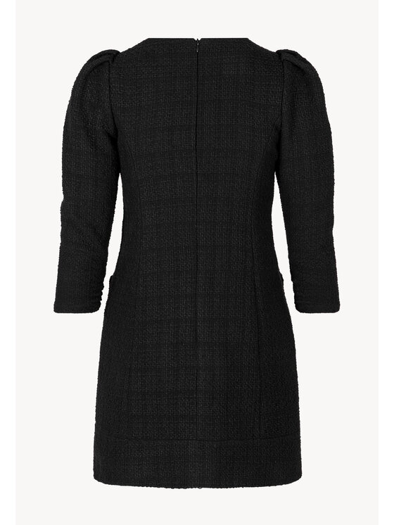 BIZUU BIZUU Sukienka codzienna NOILLY Czarny Standard Fit