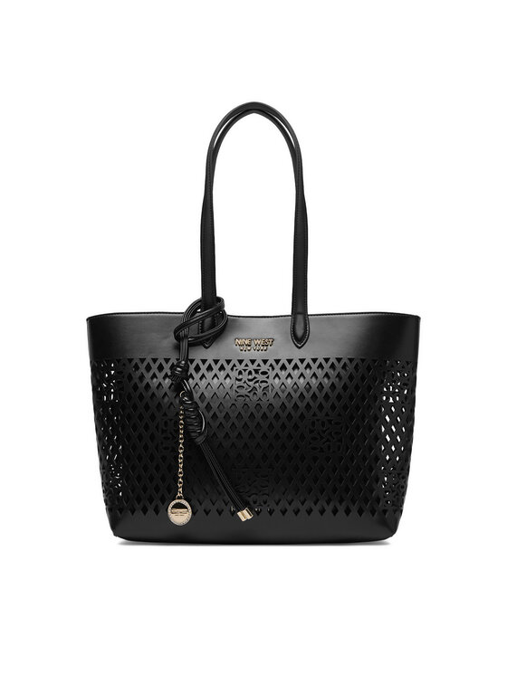 Nine West Nine West Ročna torba CEO-Bleeker Petal-LDA8699A Črna