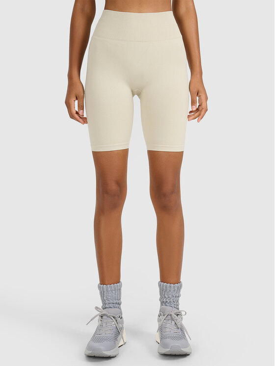 4F 4F Szorty sportowe MULTI ACTIVE Beżowy Slim Fit