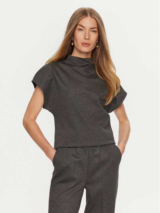 ViCOLO ViCOLO Majica TS0495 Siva Regular Fit
