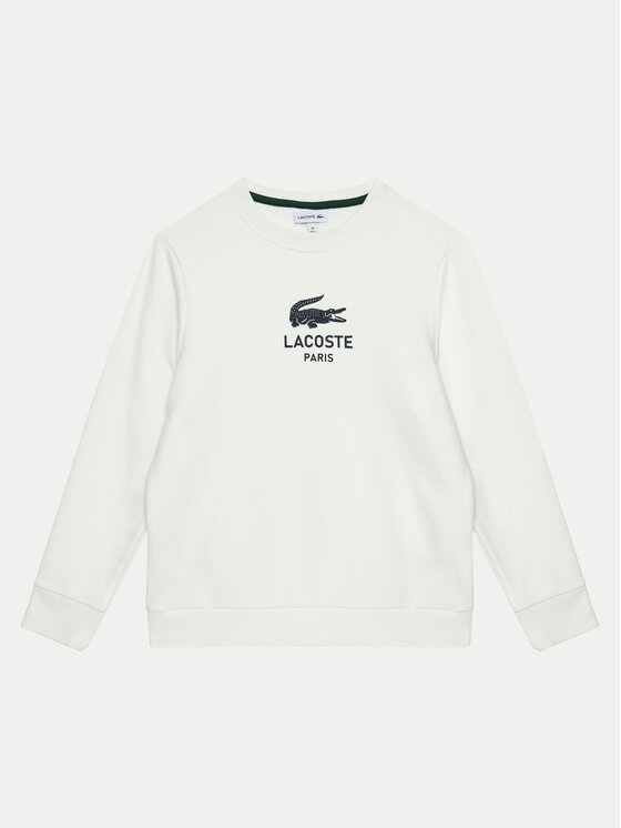 Lacoste Mikina SJ3005 Écru Regular Fit