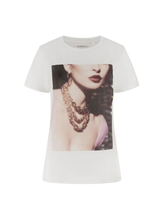 Guess Guess T-shirt 180335 Bijela Classic Fit