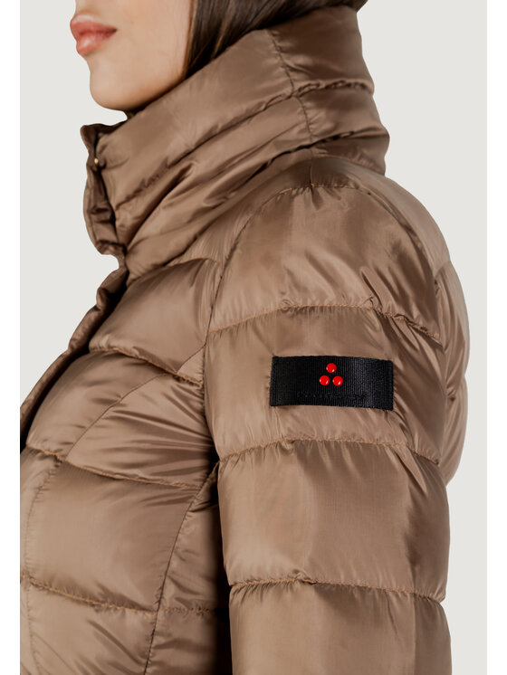 Peuterey Peuterey Giubbotto piumino FLAGSTAFF MQN 03 Marrone Casual Fit