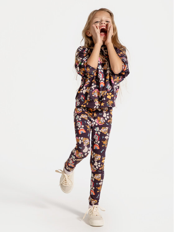 Coccodrillo Coccodrillo Legginsy ZC4122102LGD Kolorowy Slim Fit