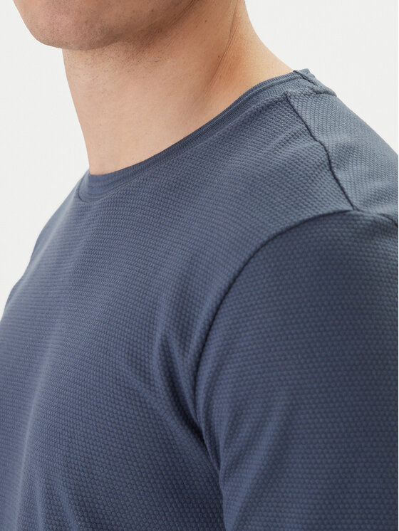 BOSS BOSS Marškinėliai Tiburt 240 50452680 Mėlyna Regular Fit