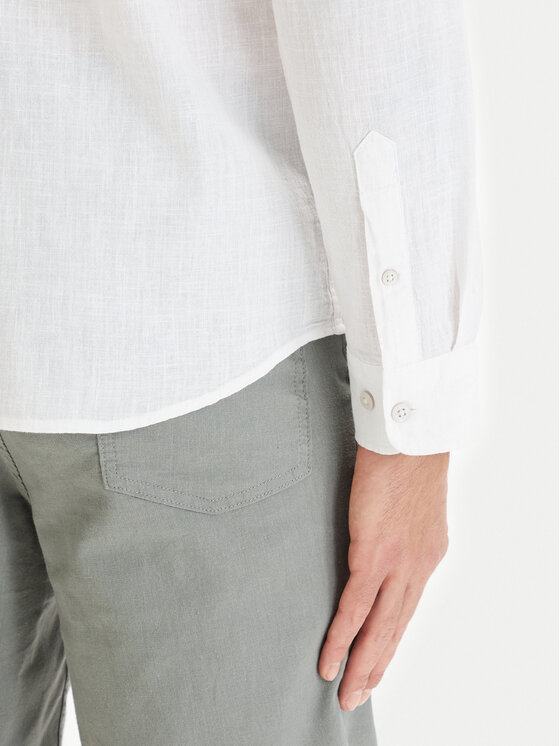 Jack & Jones Jack & Jones Koszula Blusummer 12293269 Biały Regular Fit