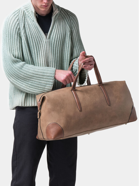 Herling Herling Borsa da viaggio Keegan Beige