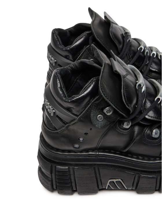 NEW ROCK NEW ROCK Sneakersy M-106-S29 Černá