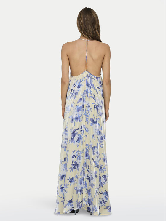 ONLY ONLY Sukienka letnia Mille 15323229 Écru Regular Fit