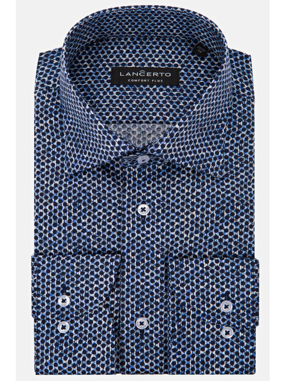 Lancerto Lancerto Koszula Wilma KO073219000009 Granatowy Regular Fit