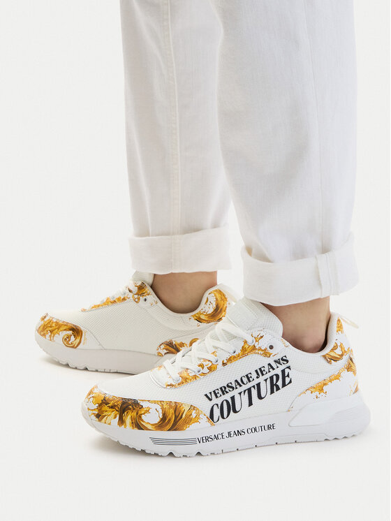 Versace Jeans Couture Sneakers 80YA3SA5 ZSE14 Alb