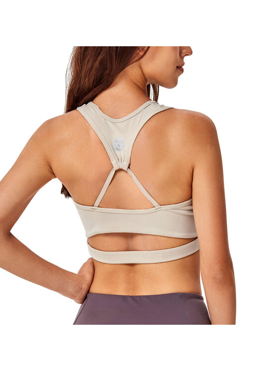Yeaz Yeaz Top ATTITUDE Beżowy Slim Fit