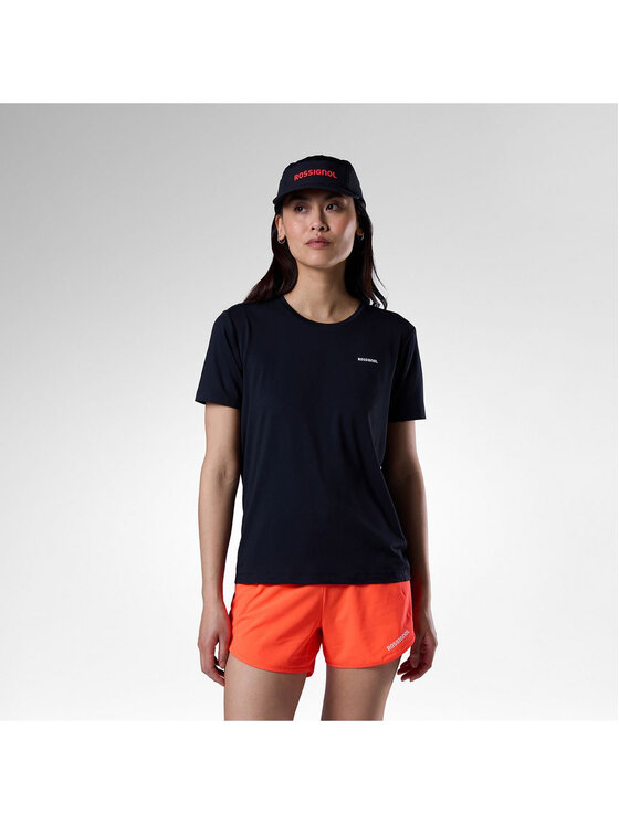 Rossignol Rossignol T-Shirt W Graphic Active Tee Czarny Regular Fit