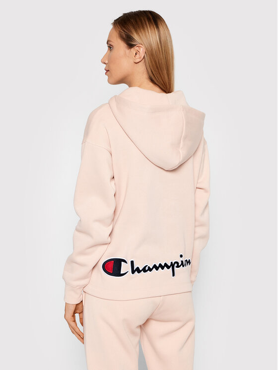 Champion Felpa 114463 Rosa Regular Fit